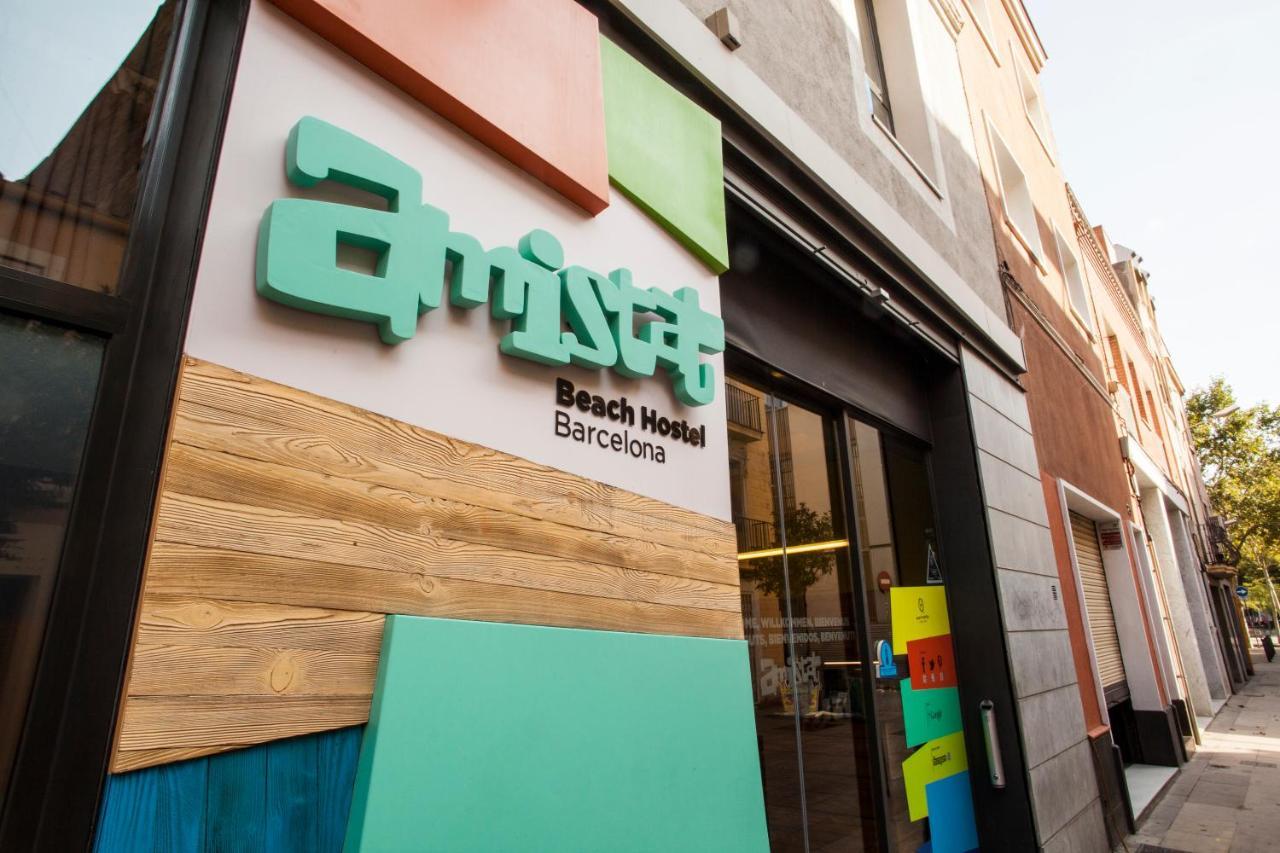Amistat Beach Hostel Barcelona Ngoại thất bức ảnh